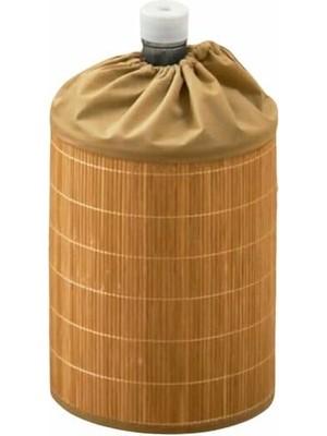 Hype Store Orret Home Hasır Bambu Damacana Kılıfı – 53X42 cm El Örgüsü Hasır Damacana Örtüsü, Estetik Su Damaca