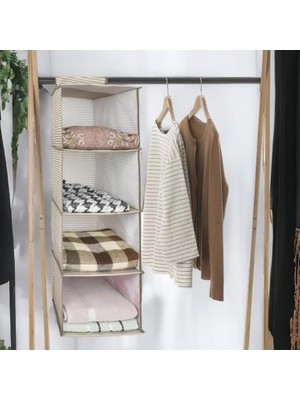 Hype Store Organizer Dolap Içi/çekmece/bavul Düzenleyici Fonksiyonel Akordiyon Aç Kapa Taşınabilir Pratik Renkl
