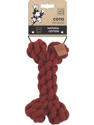 Hype Store M-Pets Red Bone 19CM Örgü Kemik Oyuncak