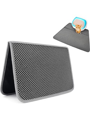 Hype Store Kyrotech Büyük Boy Katlanabilir Elekli Kedi Kumu Paspası Kedi Köpek Tuvalet Önü Paspas Kedi Köpek Ma