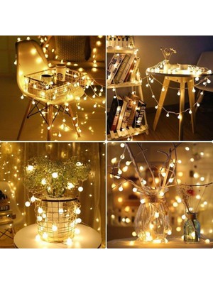 Hype Store Dekoratif LED Işık Dizeleri (Ampul Top)