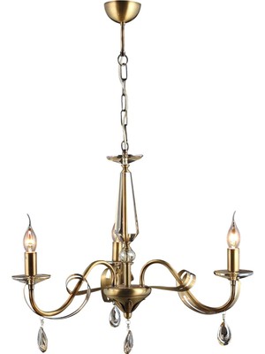 Delixa Lucea Castro 3'lü Eskitme E14 Avize