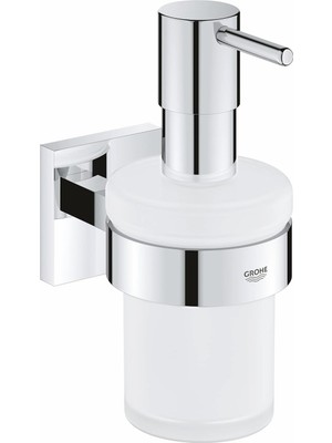 Delixa Start Cube Quickfix Sıvı Sabunluk | Duş / Banyo Aksesuarları | Krom | 41098000