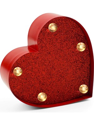 Hepta Collection Legami Işık Harf Kalp