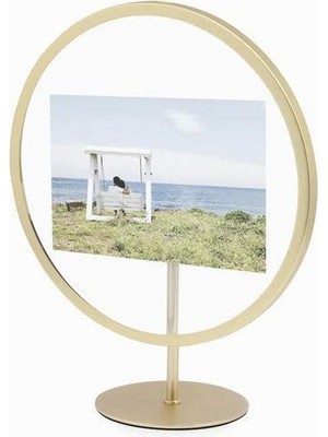 Delixa Umbra Resim Çerçevesi, Mat Pirinç, 10 x 15 cm