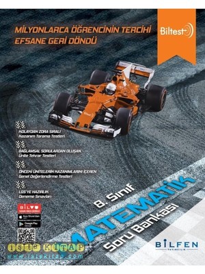 Hepta Collection 8. Sınıf Biltest Matematik Soru Bankası Bilfen Yayıncılık