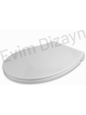 Delixa Aqua Bagno Largo - Yavaş Kapanan Klozet Kapağı - Duroplast