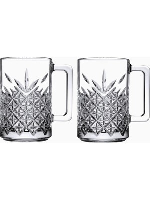 Delixa Timeless Fincan/kupa 310 cc T Damla Logo (K) 2'li Kutudadır