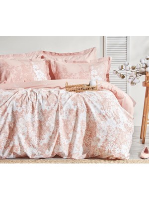 Delixa Andressa Çift Kişilik Nevresim Seti- Blush