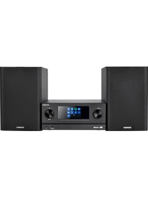 Hepta Collection Kenwood M-9000S-B - Internet Radyosu, Dab+, Cd/usb ve Ses Akışlı Akıllı Mikro Hi-Fi Sistemi, Renkli