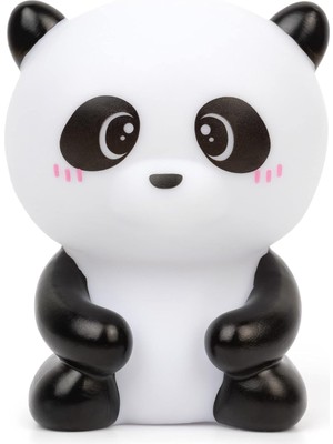 Delixa Legami - Çocuklar Için Gece Lambası, 4 Renk, Piller Dahil, 20 Saat Kullanım Ömrü, 9 x 11,5 Cm, Panda