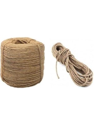 Delixa Benim - Naturel Halat Urgan Ip 4 mm 5 Metre