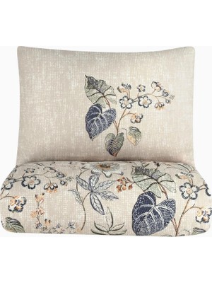 Hepta Collection Mürdüm Home Pesco Çift Kişilik Nevresim Takımı -%100 Pamuk, Çift Taraflı Nevresim Yastık, Düğmeli 4