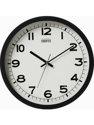 Delixa 31 cm Akar Saniye Sessiz Mekanizma Duvar Saati