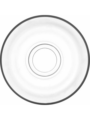 Delixa Klasik 6'lı Çay Tabağı