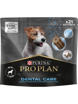 Hepta Collection Pro Plan Small Breed Dental Care Küçük Irk Köpekler Için Diş Sağlığı Ödülü 21 Parça 345GR