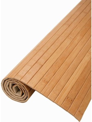 Hype Store Orret Home Kaydırmaz Tabanlı Bambu Banyo Paspası – 70X45 cm Doğal Ahşap Bambu Mat, Suya Dayanıklı, K