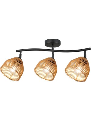 Hype Store Lucea Vada Üçlü Siyah Plafonyer