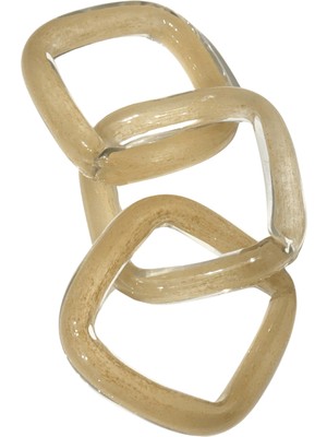 Lara Decor Krem Cam Zincir