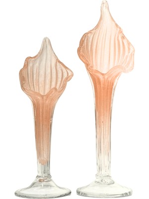 Lara Decor Somon Cam Zambak Obje Seti