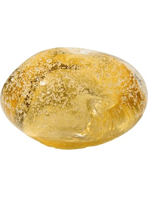 Lara Decor Sarı Sıcak Cam Taş Obje