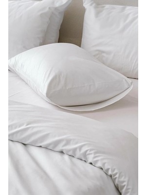 Hype Store 2'li Beyaz Yastık Kılıfı – 50X70 CM,%100 Pamuk, 83TEL