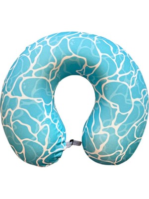Özgürce Konforlu ve Destekleyici Seyahat Boyun Yastığı, Hafızalı Visco Malzeme