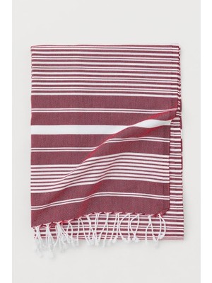 Hype Store PEŞTEMAL%100 Pamuk Banyo Havlusu Bordo