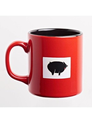 Hype Store Can Dükkân Kupa (Dışı Kırmızı Içi Siyah Seramik) - Ed. Ser.2 - George Orwell/hayvan Çiftliği