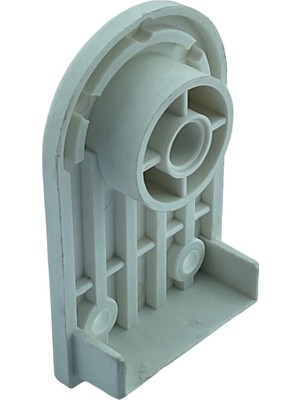 MorPerde 32'lik Gri Yaylı Stor Perde ve Projeksiyon Perde Boru Sonu Ayak