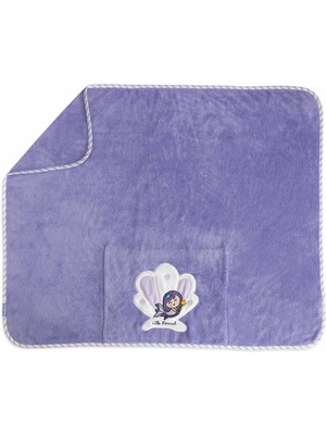 Hype Store Milk Moo Soft Cuddles Bebek Battaniye Küçük Deniz Kızı (Lila)