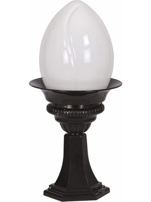 Hype Store Avonnı BSU-68058-BSY-KOP Siyah Elektrostatik Toz Boyalı Dış Mekan Aydınlatma, E27, Aluminyum, Akrili