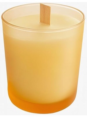 Hype Store Ns-Era Dekoratif Sandalağacı Kokulu Ahşap Fitil Doğal Mum 280 ml Kutulu Hediyelik Mum
