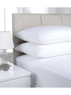 Hype Store Alla Turca 160X200 cm Lastikli Çarşaf Seti - Beyaz AT9554