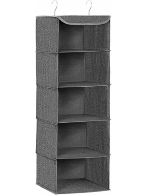 Delixa Asma Düzenleyici, Dolap Düzenleyici, Asma Raf, Asma Depolama, Katlanabilir ve Yerden Tasarruf, Metal