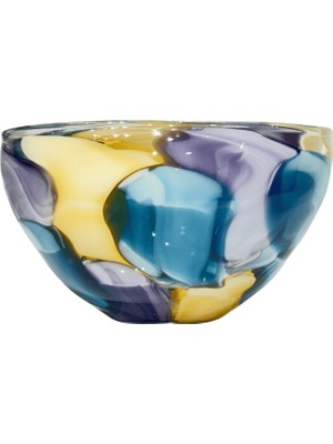 Lara Decor Bellarose Çok Renkli Cam Kase