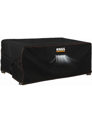 Hype Store Haegs Bahçe Mobilyası Örtüsü, 250-210-90CM, Ağır Hizmet Oxford Kumaş, Su Geçirmez, Dış Mekan Veranda
