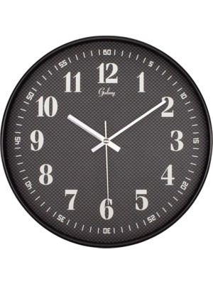 Hepta Collection 221-K Serisi Metal Görünümlü Örgü Kadranlı Sessiz Akar Roma Rakamlı Modern Duvar Saati 30 cm