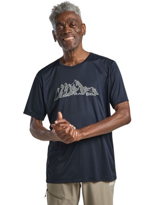 Jack Wolfskin Peak Graphic T Erkek Tişört