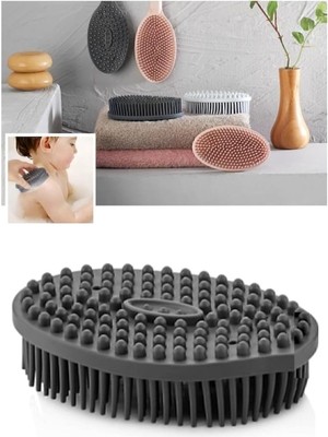 Hepta Collection Seahome Vücut Masaj Fırçası, Çift Taraflı Sırt Kese Banyo Duş Bebek Duş Fırça Masaj Yumuşak Fırça An