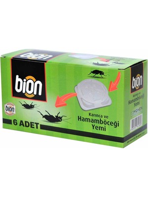Hype Store Bion 6lı Hamamböceği ve Karınca Yemi