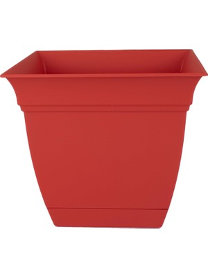 Hepta Collection The Hc Companies 8 Inç Eclipse Kare Ekici Tabaklı - Çiçekler Sebzeler Otlar Için Iç Mekan Dış Mekan