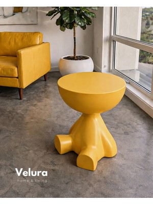 Tedy Yan Sehpa & Ayıcık Zigon Sehpa & Pinterest Sehpa Modeli - Sarı