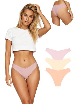 New Lilla 330 Kadın Dikişsiz Lazer Brazilian Külot Paketi