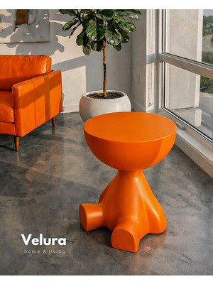 Tedy Yan Sehpa & Ayıcık Zigon Sehpa & Pinterest Sehpa Modeli - Turuncu