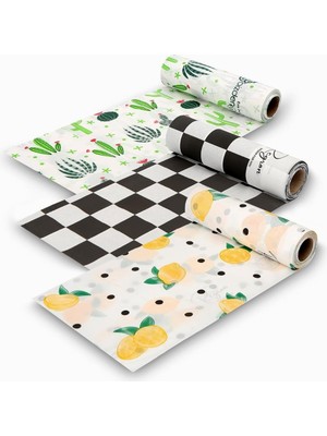 Hype Store Masa ve Aktivite Piknik Örtüsü Kullan At Sıvı Geçirmez 3 Rulo (Rulo Içi:10 Adet) 100X120CM 3rulokarı