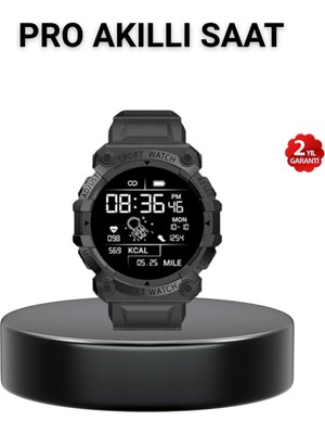 Normadia Çok Fonksiyonlu Akıllı Saat, Nabız, Uyku Takibi, Adım Sayar, Bluetooth 5.0