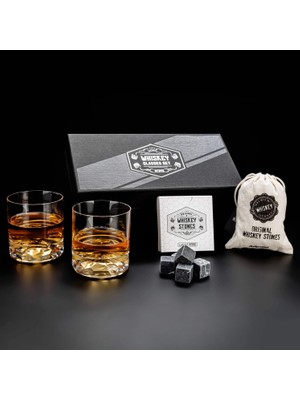 Delixa Premium Kutuda 2'li Chicago Viski Kadeh Seti