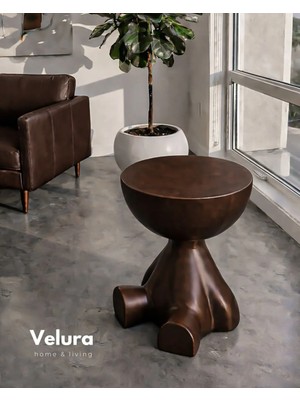Velura Home & Living Tedy Yan Sehpa & Ayıcık Zigon Sehpa & Pinterest Sehpa Modeli - Koyu Ceviz