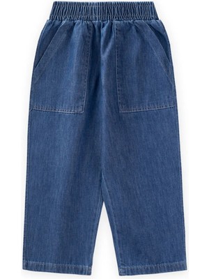 Kot Pantolon 2-8 Yaş Mavi